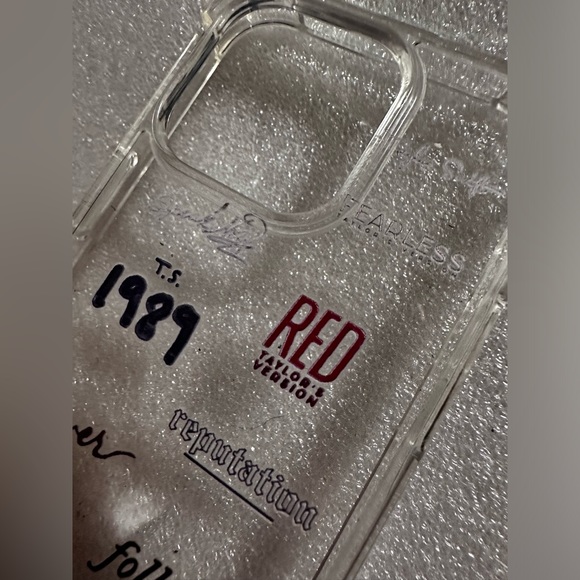 Taylor Swift Eras IPhone 14 PRO Clear Phone Case Rare, Hard To Find Brand New! - Picture 2 of 4